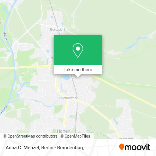 Anna C. Menzel map
