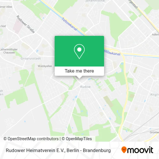 Rudower Heimatverein E.V. map