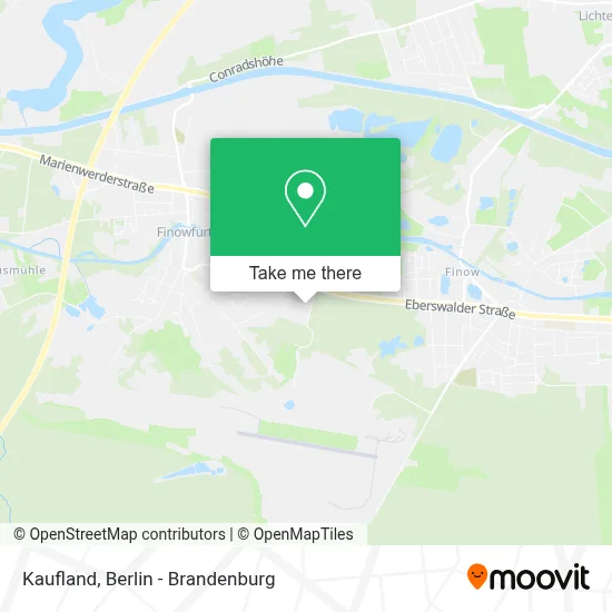 Kaufland map