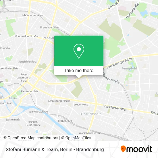 Stefani Bumann & Team map