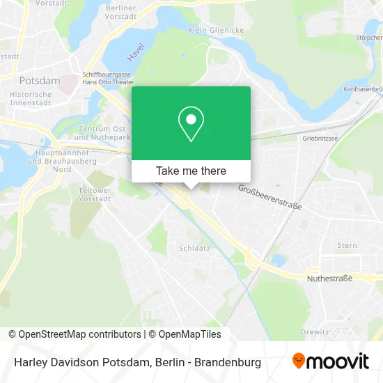 Harley Davidson Potsdam map