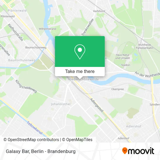 Galaxy Bar map