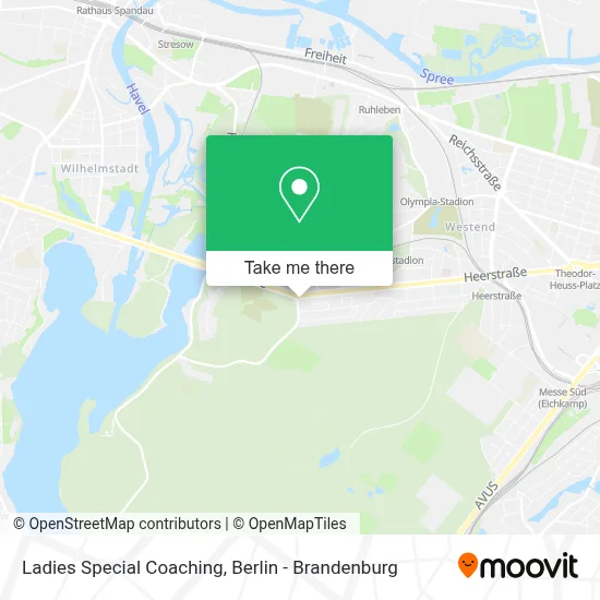 Ladies Special Coaching map