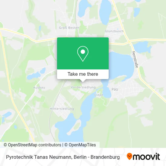 Pyrotechnik Tanas Neumann map