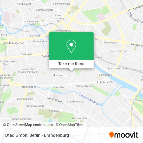Dtad Gmbh map