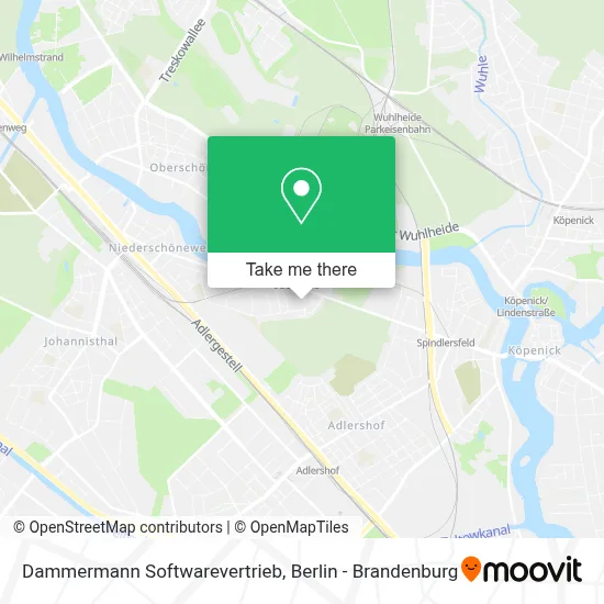 Dammermann Softwarevertrieb map