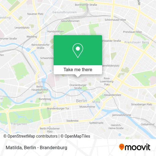 Matilda map