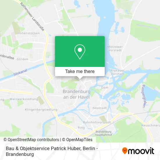 Bau & Objektservice Patrick Huber map