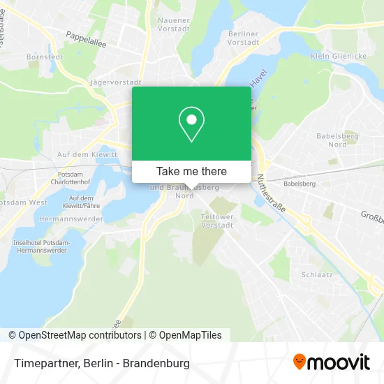 Timepartner map