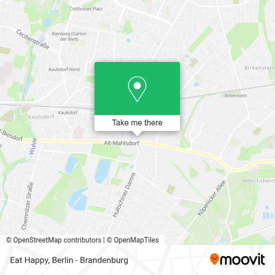 Eat Happy map