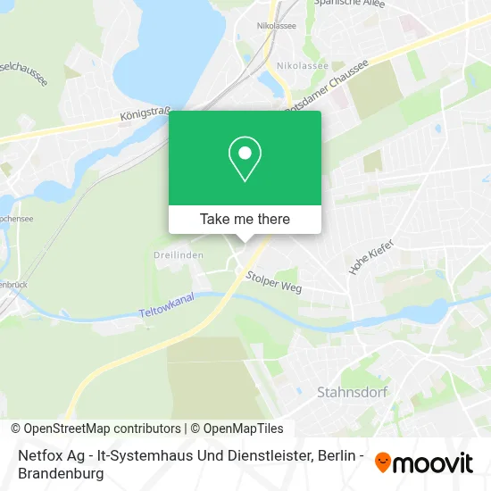 Netfox Ag - It-Systemhaus Und Dienstleister map
