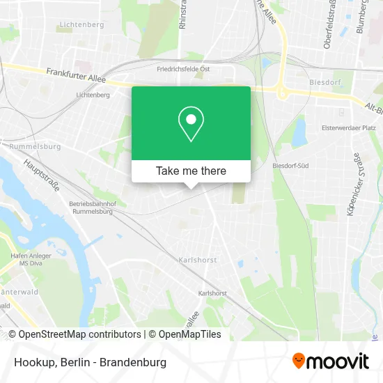 Hookup map