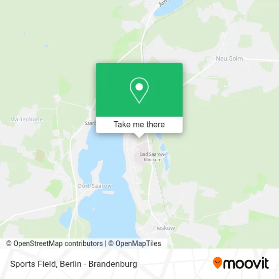 Sportplatz map