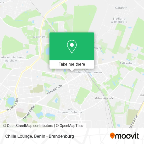 Chilla Lounge map