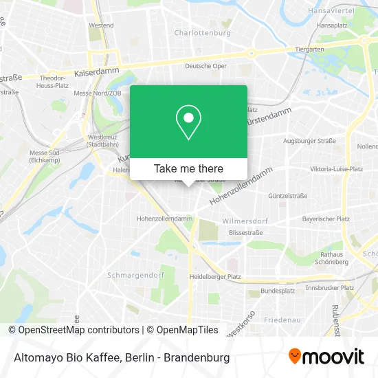 Altomayo Bio Kaffee map
