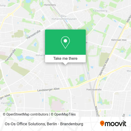 Os-Os Office Solutions map