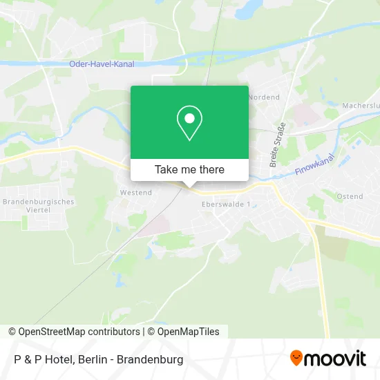 P & P Hotel map