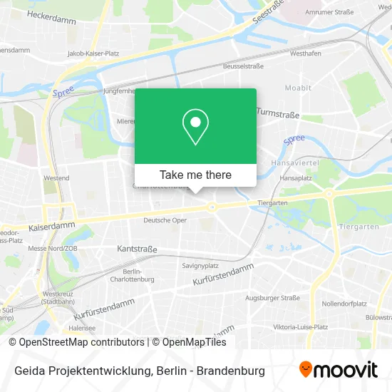 Geida Projektentwicklung map