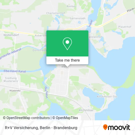 R+V Versicherung map