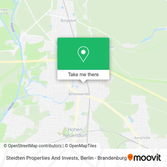 Steidten Properties And Invests map
