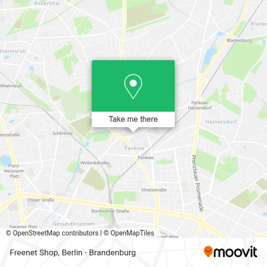 Freenet Shop map