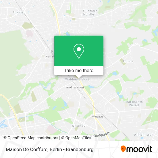 Maison De Coiffure map