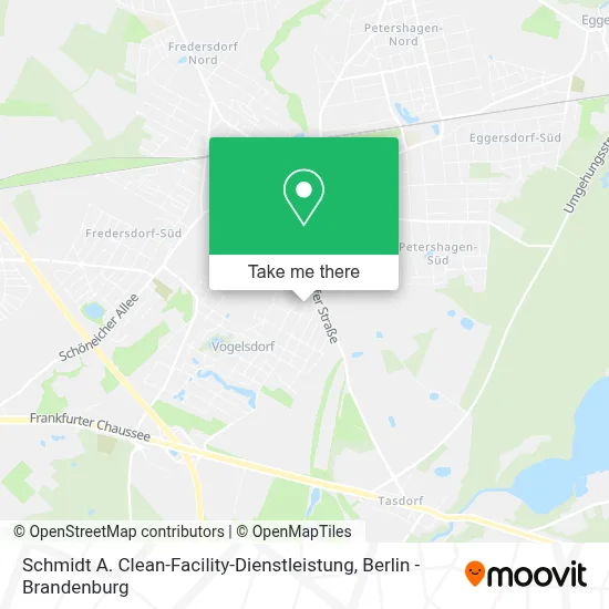 Schmidt A. Clean-Facility-Dienstleistung map