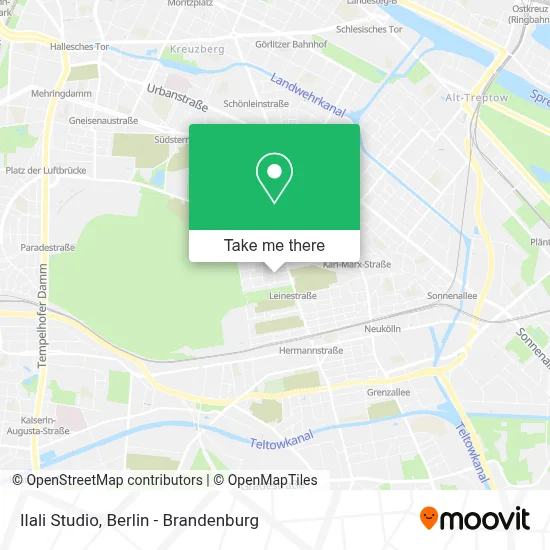 Ilali Studio map