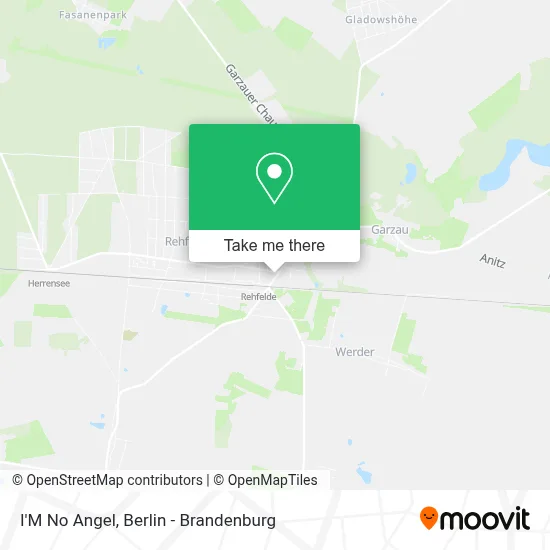 I'M No Angel map