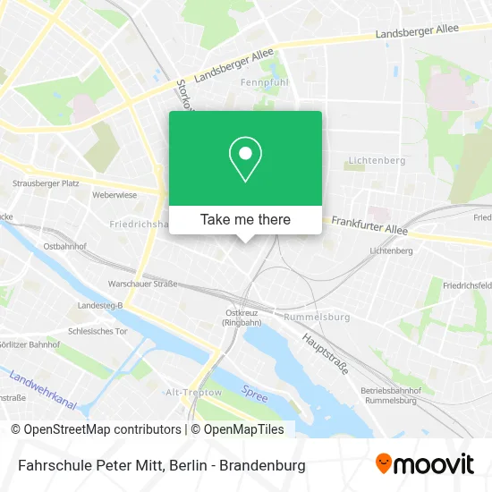 Fahrschule Peter Mitt map