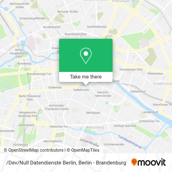 /Dev/Null Datendienste Berlin map