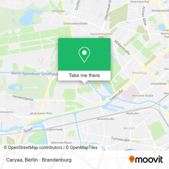 Caryaa map
