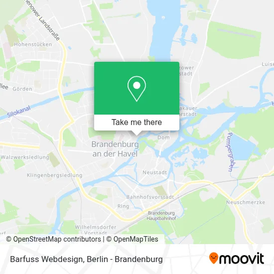 Barfuss Webdesign map