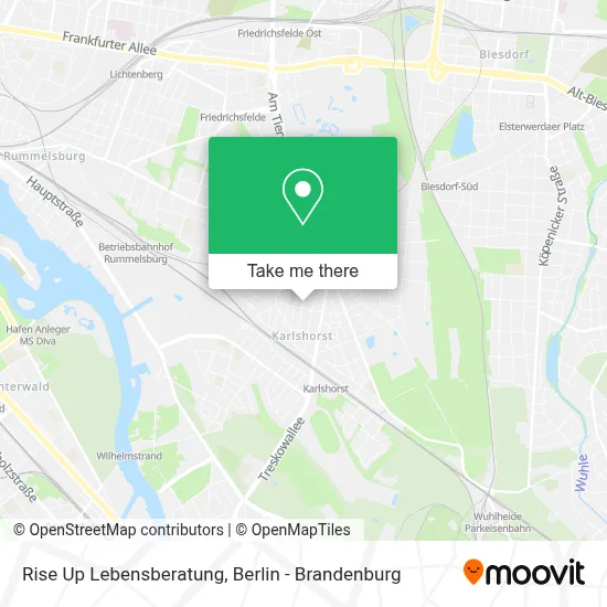 Rise Up Lebensberatung map