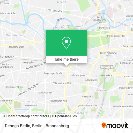 Dehoga Berlin map
