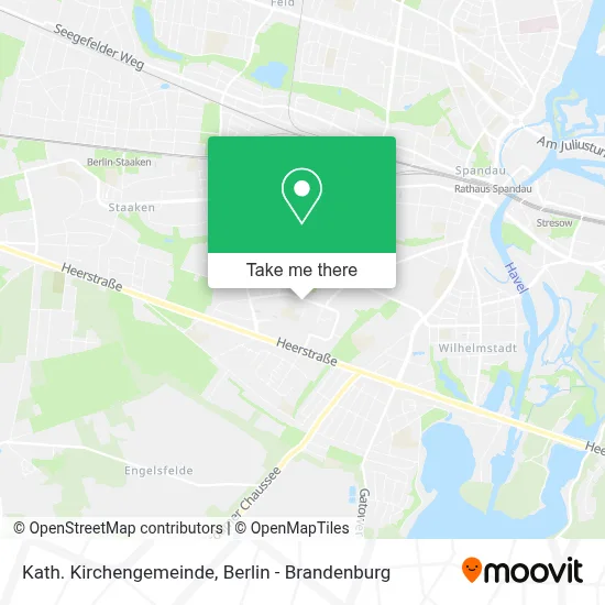 Kath. Kirchengemeinde map