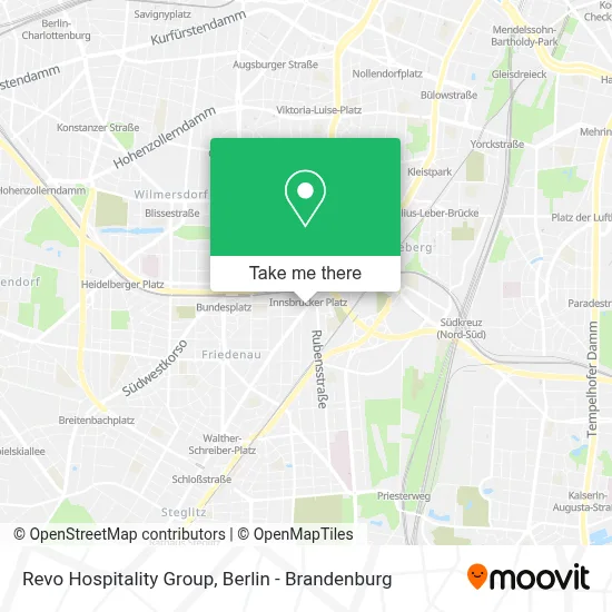 Revo Hospitality Group map