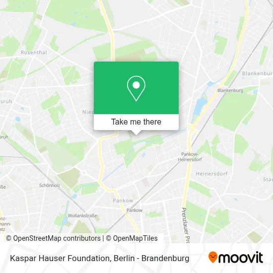 Kaspar Hauser Foundation map