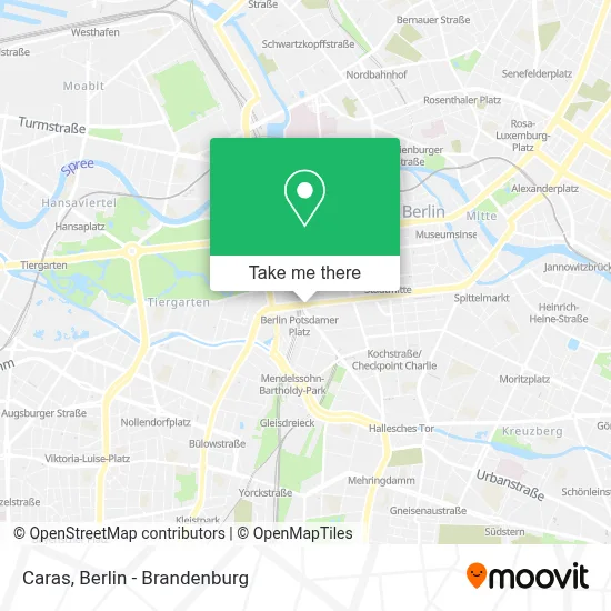 Caras map