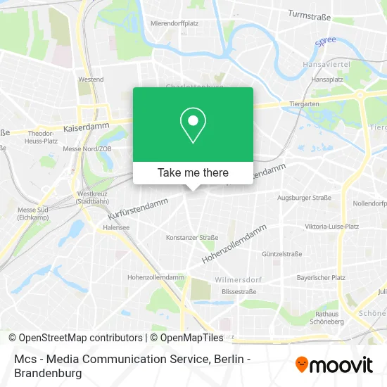 Mcs - Media Communication Service map