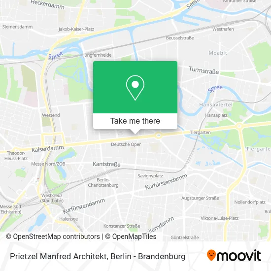 Prietzel Manfred Architekt map