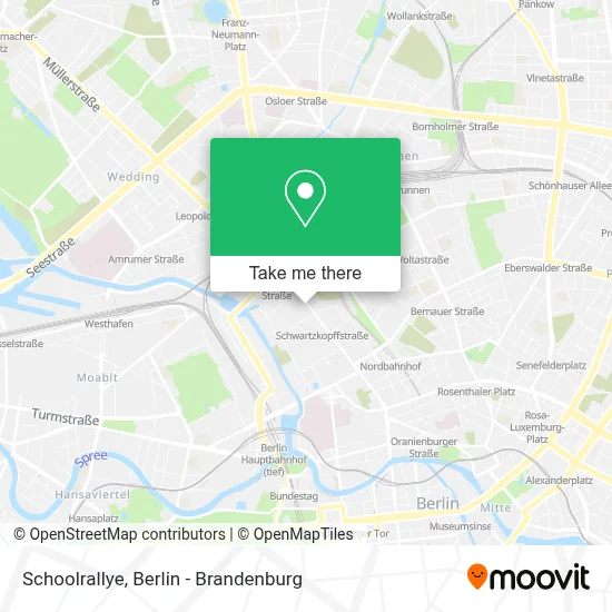 Schoolrallye map