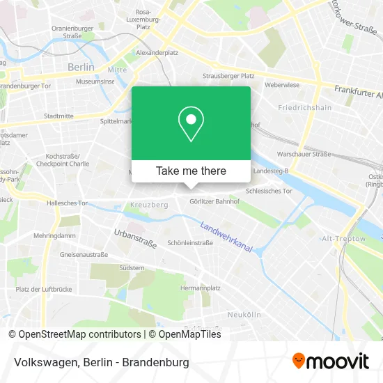 Volkswagen map