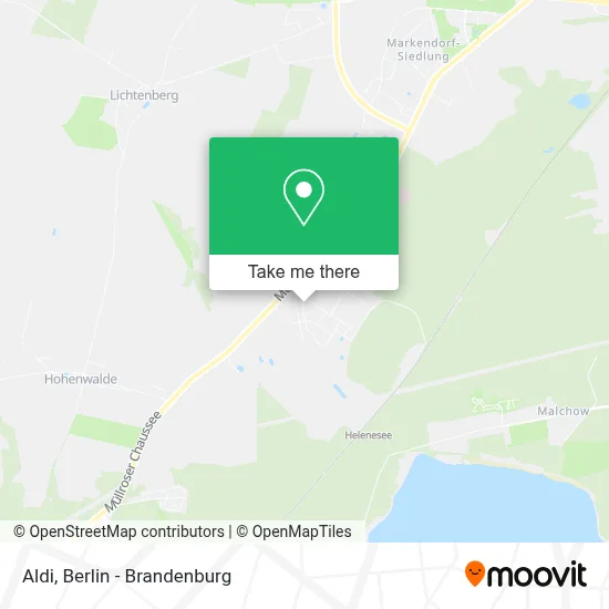 Aldi map