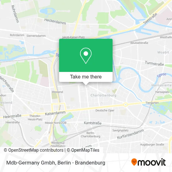 Mdb-Germany Gmbh map