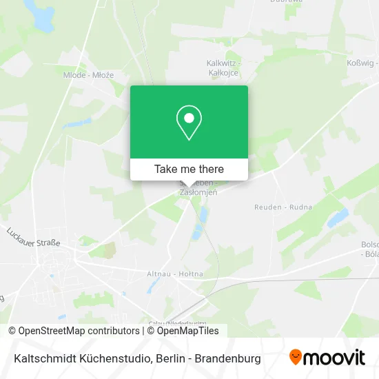 Kaltschmidt Küchenstudio map
