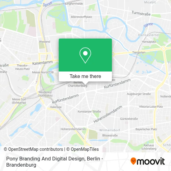 Pony Branding And Digital Design map