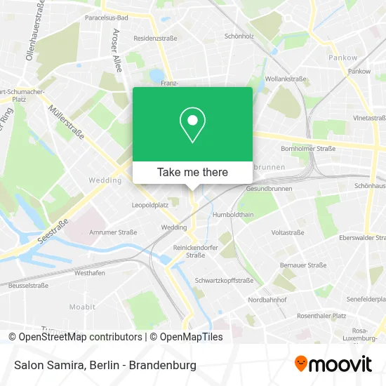 Salon Samira map