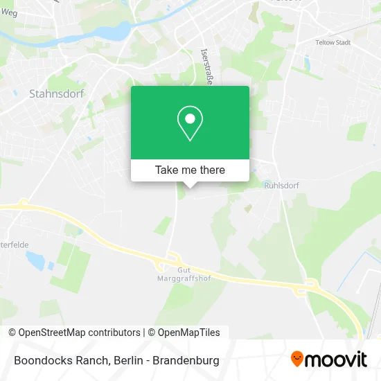 Boondocks Ranch map