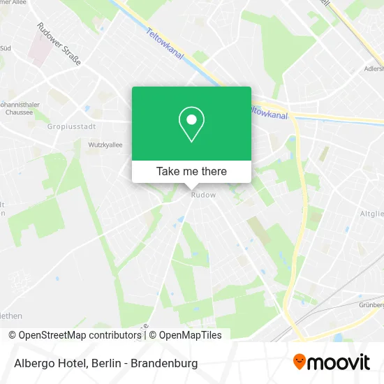 Albergo Hotel map